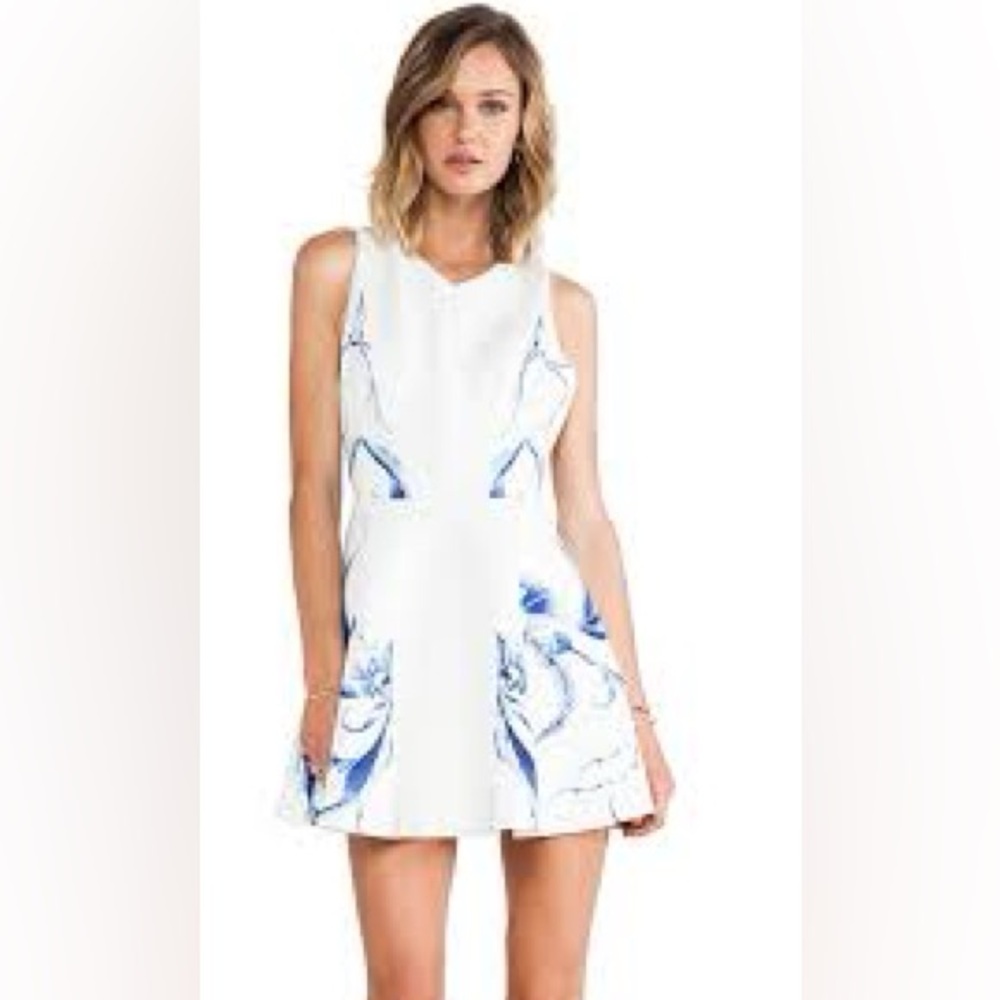 Keepsake white dress sz s